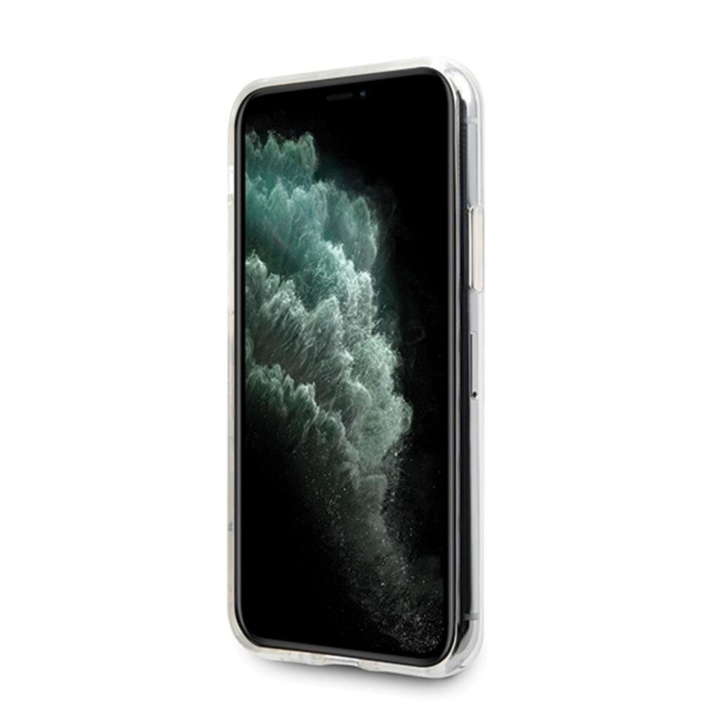 Guess GUHCN58PCUGLPGG, telefonile iPhone 11 Pro, kuldne/roosa hind ja info | Telefonide kaitsekaaned ja -ümbrised | hansapost.ee