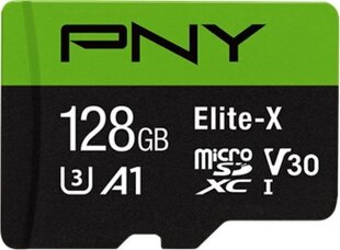 Mälukaart telefonile PNY P-SDU128U3WX-GE hind ja info | Mälukaardid mobiiltelefonidele | hansapost.ee