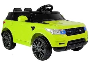 Одноместный детский электромобиль HL1638, зеленый цена и информация | Электромобили для детей | hansapost.ee
