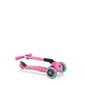 Kolmerattaline tõukeratas Globber Junior Foldable Fantasy Lights, roosa, 433-110 цена и информация | Tõukerattad | hansapost.ee