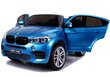 Elektriline maastur BMW X6M, värvitud sinine hind ja info | Laste elektriautod | hansapost.ee