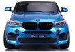 Elektriline maastur BMW X6M, värvitud sinine hind ja info | Laste elektriautod | hansapost.ee