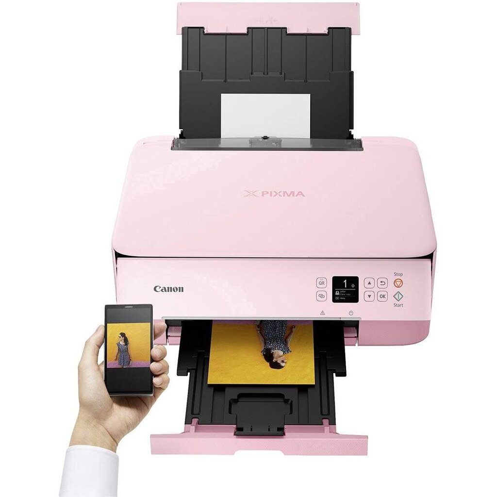 Multifunktsionaalne printer Canon PIXMA TS5352a, roosa - 3773C146 цена и информация | Printerid | hansapost.ee