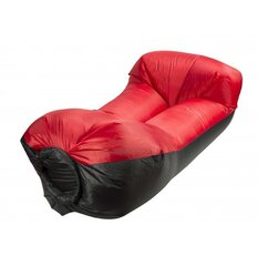 Надувной диван Lazy Bag 200 cm x 70 cm, красный цена и информация | Надувные матрасы и мебель | hansapost.ee
