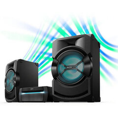 Sony muusikakeskus 2400W, bluetooth, NFC, karaoke SHAKE-X30PN hind ja info | Muusikakeskused | hansapost.ee
