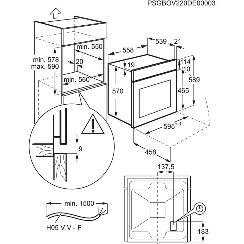 Electrolux EOF3H40BW hind ja info | Ahjud | hansapost.ee