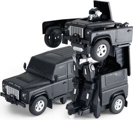 Rastar Land Rover Transformer Robot 1:14 - черный цена и информация | Игрушки для мальчиков | hansapost.ee