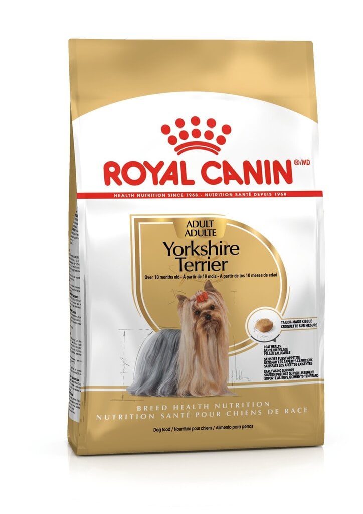 Royal Canin Yorkshire Terrier Adult, 1,5 kg hind ja info | Koerte kuivtoit ja krõbinad | hansapost.ee