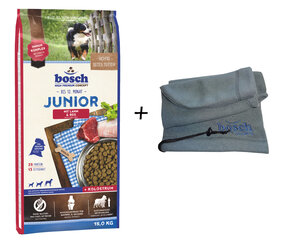 KINGITUS+ bosch Petfood Junior Lamb & Rice 15 kg hind ja info | Koerte kuivtoit ja krõbinad | hansapost.ee