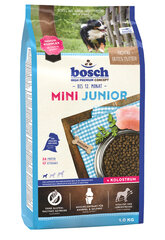 SOODUS! Kuivtoit koertele Bosch MINI JUNIOR 1kg+1kg KINGITUSEKS! price and information | Koerte kuivtoit ja krõbinad | hansapost.ee