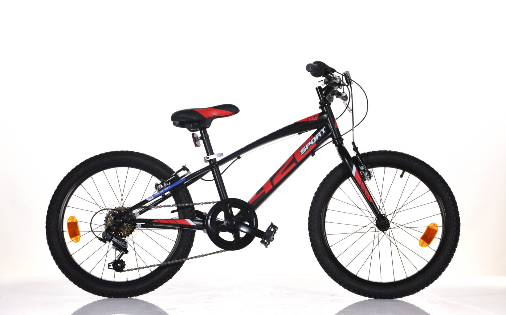 Laste jalgratas Aurelia 420U Sport 6-speed 20", must hind ja info | Jalgrattad | hansapost.ee