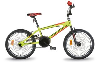 Jalgratas Aurella BMX Freestyle 346 20", kollane цена и информация | Велосипеды | hansapost.ee
