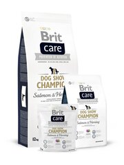 Сухой корм для собак Brit Care Show Champion с лососем и сельдью, 3 кг цена и информация | Сухой корм для собак | hansapost.ee