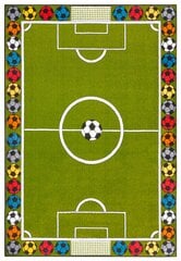 Детский ковер Hanse Home Football Stadium, зеленый, 160x230 см цена и информация | Ковры | hansapost.ee