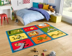 Hanse Home laste vaip Zoo Buddies, sinine, 160x230 cm цена и информация | Ковры | hansapost.ee