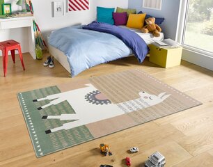 Детский ковер Hanse Home Alpaca Dolly, коричнево-зеленый, 200x290 см цена и информация | Ковры | hansapost.ee