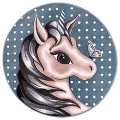 Hanse Home laste vaip Cute Unicorn, sinine, 133 cm hind ja info | Vaibad | hansapost.ee