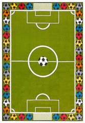 Детский ковер Hanse Home Football Stadium, зеленый, 80x150 см цена и информация | Ковры | hansapost.ee