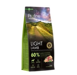 Profine Light Lamb & Potatoes koeratoit 15 kg hind ja info | Koerte kuivtoit ja krõbinad | hansapost.ee