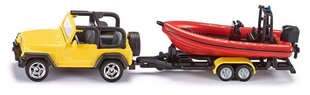 Siku Jeep paadiga цена и информация | Игрушки для мальчиков | hansapost.ee