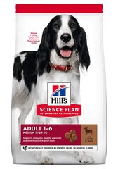 Kuivtoit koertele Hill's Science Plan Medium Adult lambaliha ja riisiga, 2,5 kg price and information | Dry dog food and crisps | hansapost.ee