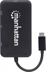Manhattan 152600 цена и информация | Адаптеры и USB-hub | hansapost.ee