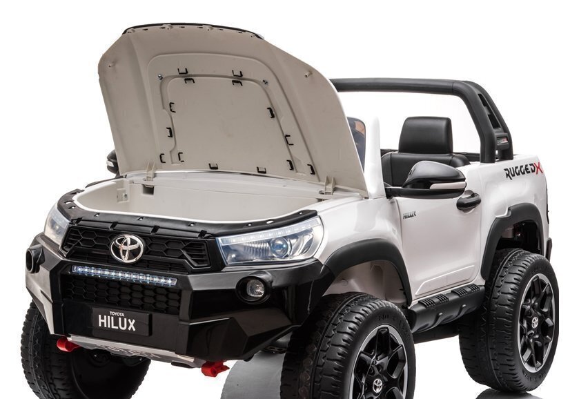 Lastele elektriauto Toyota Hilux, valge hind ja info | Laste elektriautod | hansapost.ee