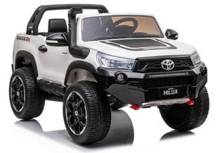 Lastele elektriauto Toyota Hilux, valge цена и информация | Электромобили для детей | hansapost.ee