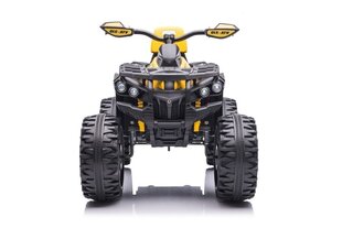 Электромобиль квадроцикл детский QLS-3288, желтый цена и информация | Электромобили для детей | hansapost.ee