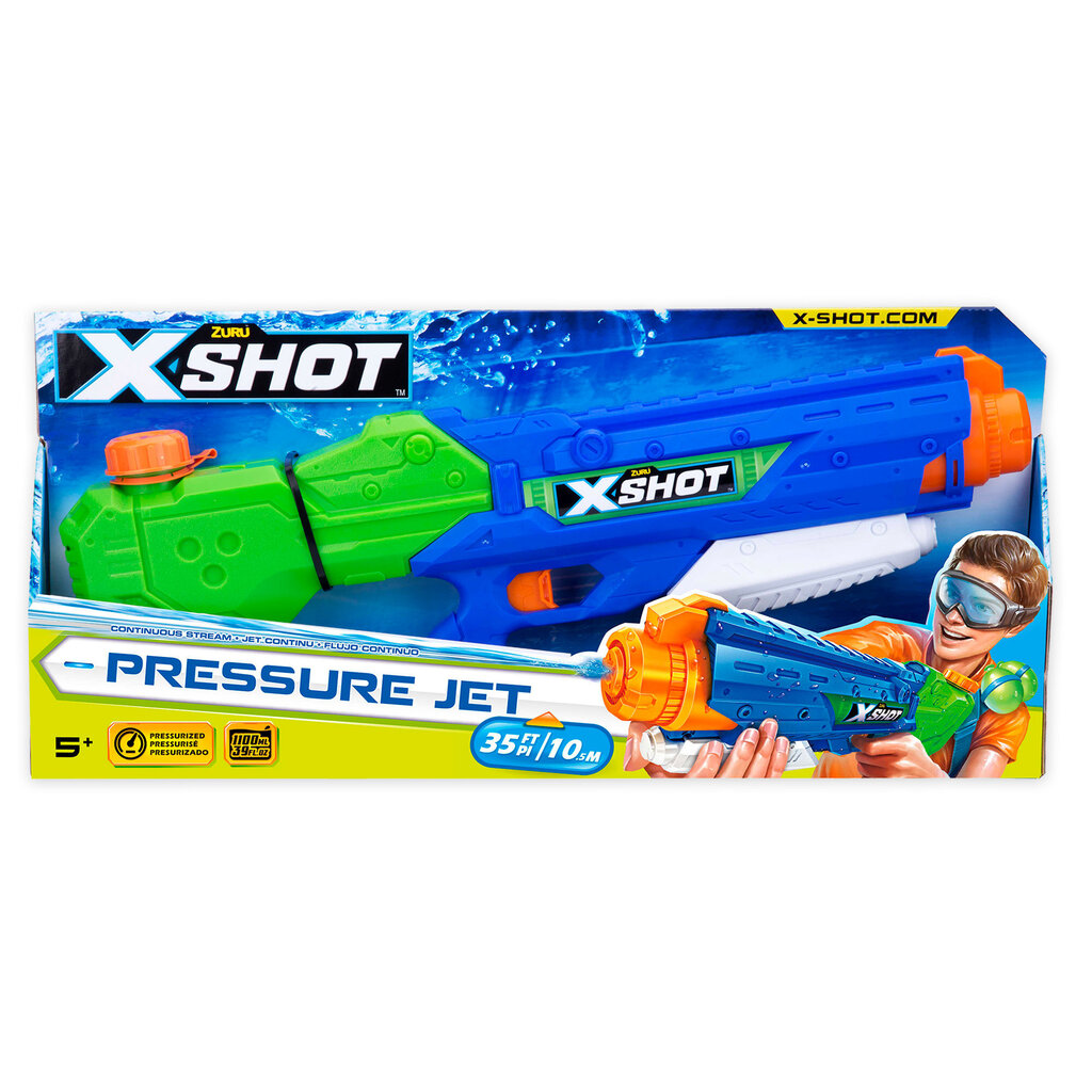 Veepüstol X-Shot Pressure Jet, 56100 hind ja info | Ranna- ja õuemänguasjad | hansapost.ee