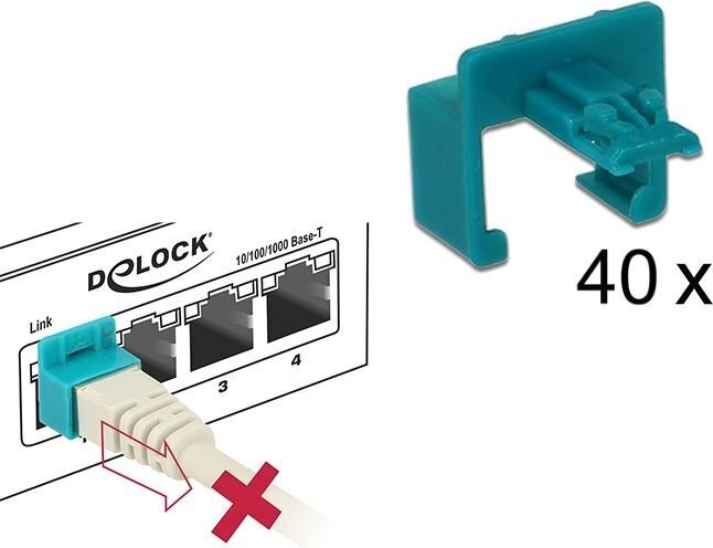 Delock 86446, RJ45 цена и информация | Juhtmed ja kaablid | hansapost.ee