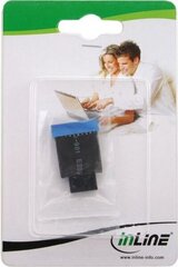 InLine 33449K hind ja info | USB adapterid ja jagajad | hansapost.ee