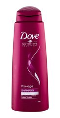 Taastav šampoon Dove Pro Age Hair Therapy 400 ml hind ja info | Šampoonid | hansapost.ee