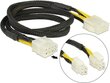 Delock 83653 Extension Cable Power 8 pin EPS male 44 cm цена и информация | Juhtmed ja kaablid | hansapost.ee