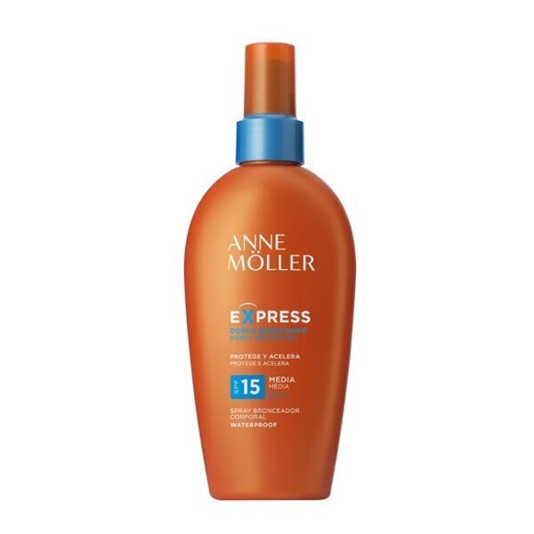 Päevitussprei Express Anne Möller Spf 15, 200 ml цена и информация | Isepruunistavad kreemid | hansapost.ee