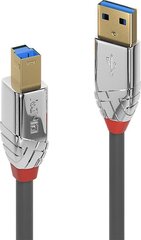 CABLE USB3.0 A-B 2M/CROMO 36662 LINDY hind ja info | Lindy Mobiiltelefonid ja lisatarvikud | hansapost.ee