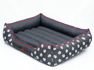 Hobbydog лежак Prestige L ступни, серый цена и информация | Лежаки, домики | hansapost.ee