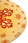 Hanse Home laste vaip Christmas Snowflake, kollane, 133 cm hind ja info | Vaibad | hansapost.ee
