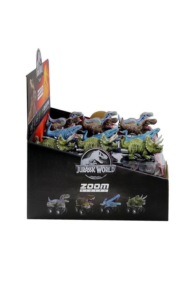 Mänguauto Dinosaurus Captivz Zoom Riders, TM-JW-ZRC1 цена и информация | Mänguasjad poistele | hansapost.ee