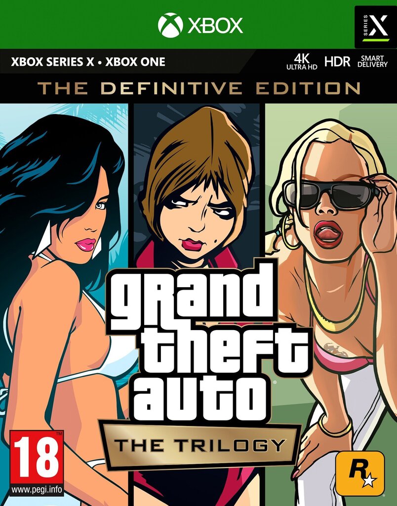 Xbox One / Series X/S mäng Grand Theft Auto: The Trilogy - Definitive Edition hind ja info | Konsooli- ja arvutimängud | hansapost.ee