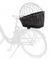 Trixie kott loomade jalgrattaga transportimiseks, must hind ja info | Transpordipuurid, -kotid ja aedikud | hansapost.ee