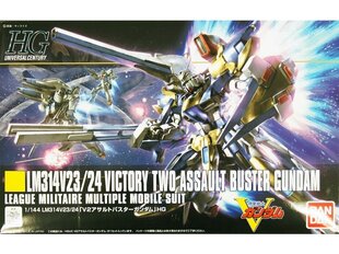 Bandai - HGUC V2 Assault Buster Gundam, 1/144, 57751 hind ja info | Klotsid ja konstruktorid | hansapost.ee