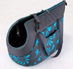 Сумка для перевозки животных Hobbydog R3, серая/синяя цена и информация | Переноски, сумки | hansapost.ee
