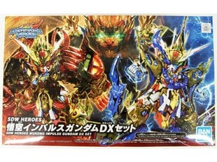 Bandai - SDW Heroes Wukong Impulse Gundam DX Set, 61783 цена и информация | Конструкторы и кубики | hansapost.ee