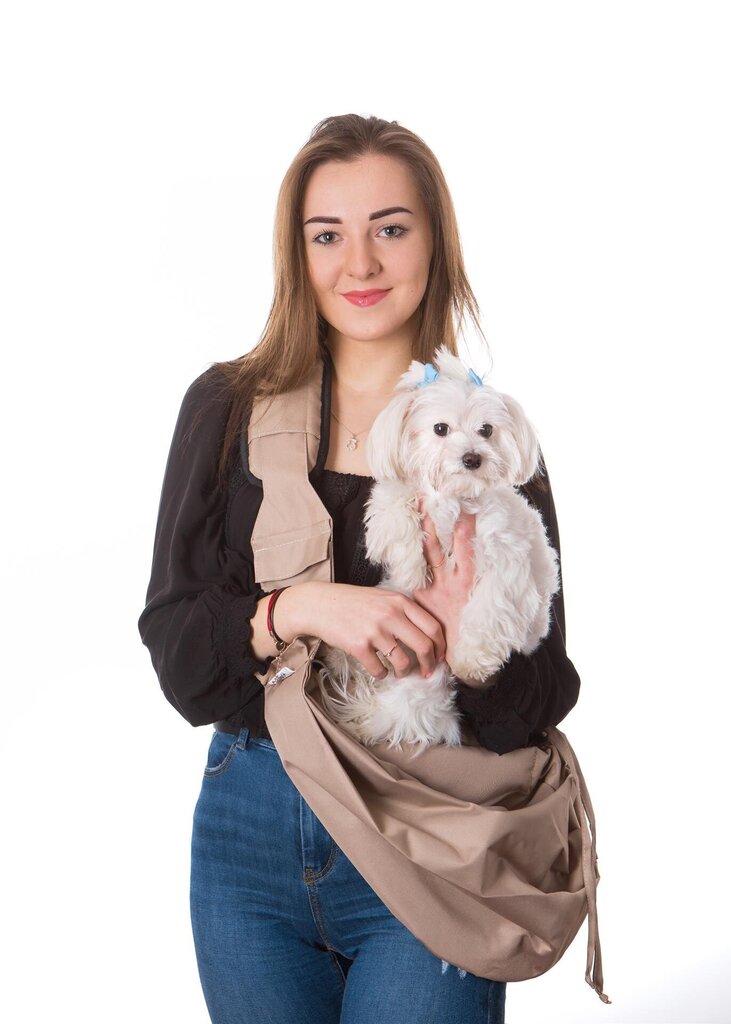 Hobbydog lemmiklooma transpordikott Juliette Beige hind ja info | Transpordipuurid, -kotid ja aedikud | hansapost.ee