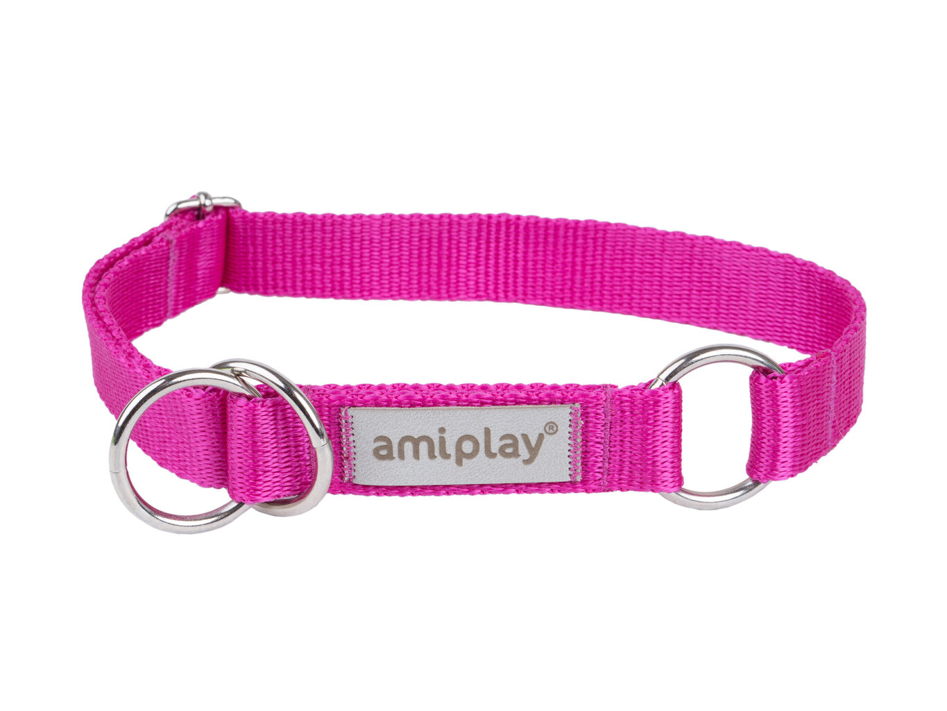 Amiplay poolpoov kaelarihm Samba, M, Pink hind ja info | Koerte kaelarihmad ja traksid | hansapost.ee