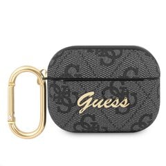 GUAP4GSMK Guess 4G Script PC/PU Case for Airpods Pro Grey hind ja info | Kõrvaklapid | hansapost.ee