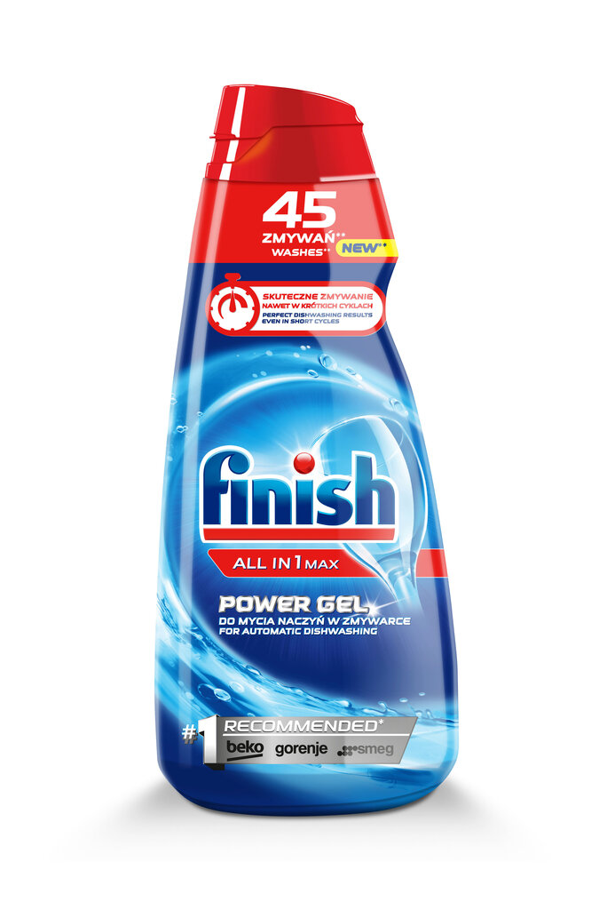 Finish geel all-in-one 900ml hind ja info | Nõudepesuvahendid | hansapost.ee