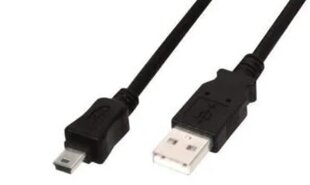 Assmann, USB A - USB Mini-B, 1 м цена и информация | Кабели и провода | hansapost.ee
