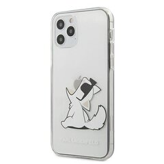 Karl Lagerfeld case for Samsung Galaxy A41 A415 KLHCA41CFNRC transparent hard case Choupette Fun hind ja info | Telefonide kaitsekaaned ja -ümbrised | hansapost.ee